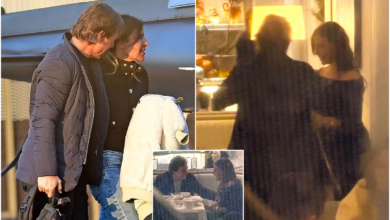 Actor Tom Cruise confirmed his relationship with his agent when they had intimate gestures during a private dinner lasting three and a half hours at a 5-star restaurant in the British capital...