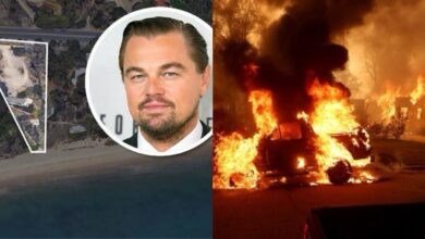 BREAKING: Flames Engulf Pacific Palisades as Leonardo DiCaprio and Vittoria Ceretti Escape $13.5 Million Estate in a Desperate Race Against the Rapidly Advancing Greater Los Angeles Wildfire…