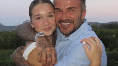 David Beckham’s wife Victoria shared, “I always tell him that his grown daughter needs to behave more properly, but he always pampers her, even…
