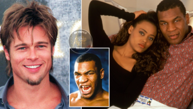 Mike Tyson’s harsh reaction after catching Brad Pitt with his ex-wife during the divorce, he also…
